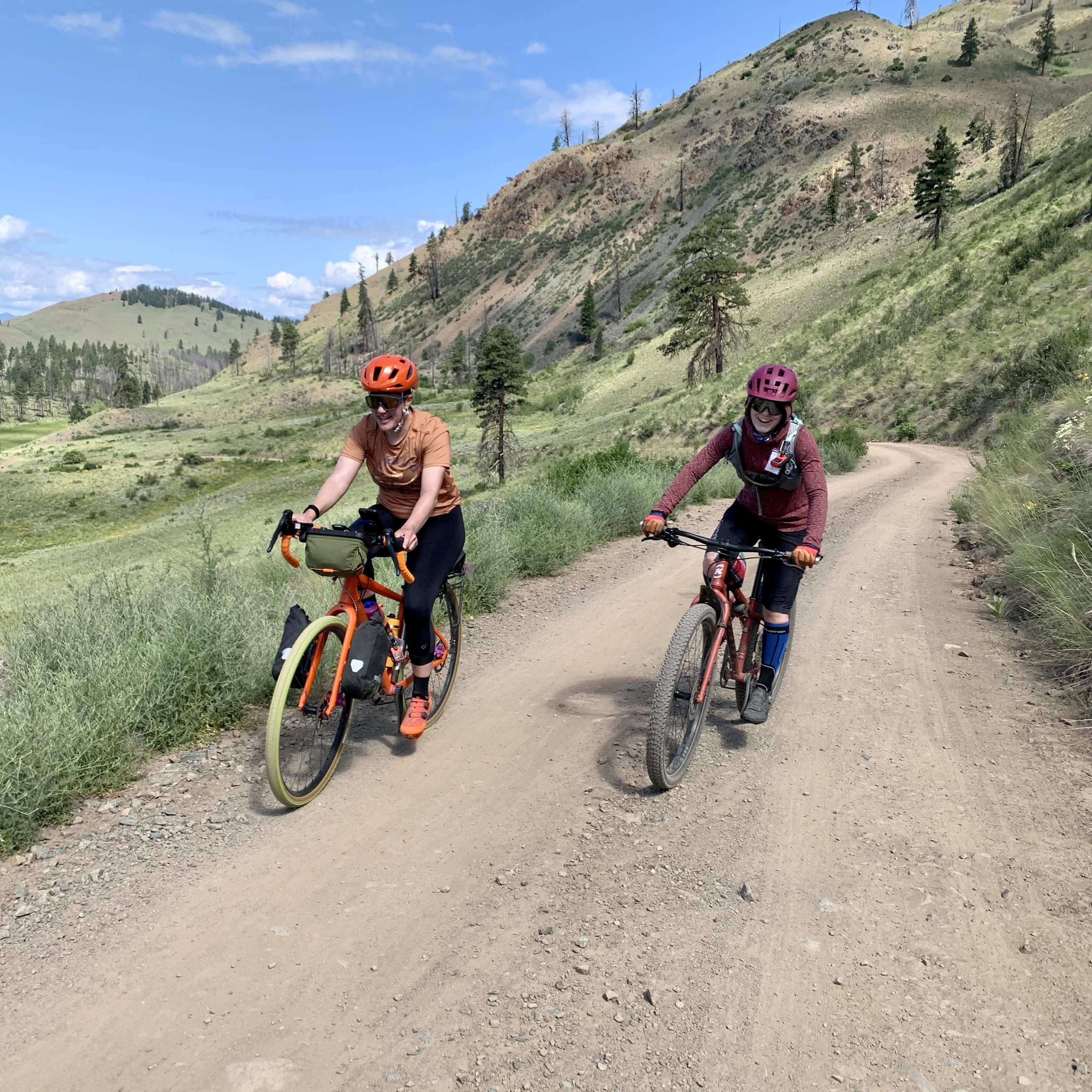 Rachel and Stephanie on Day 2